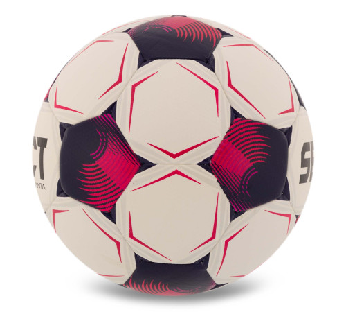 М'яч футбольний SELECT ATLANTA DB V26 №4 білий-рожевий