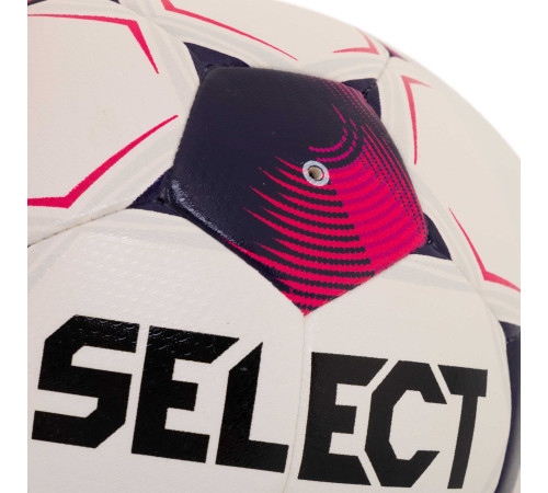 М'яч футбольний SELECT ATLANTA DB V26 №4 білий-рожевий