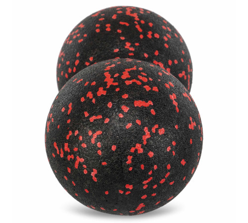 Мяч массажный двойной для МФР и самомассажа Duoball SP-Sport ø12см цвета в ассортименте