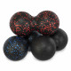 Мяч массажный двойной для МФР и самомассажа Duoball SP-Sport ø12см цвета в ассортименте