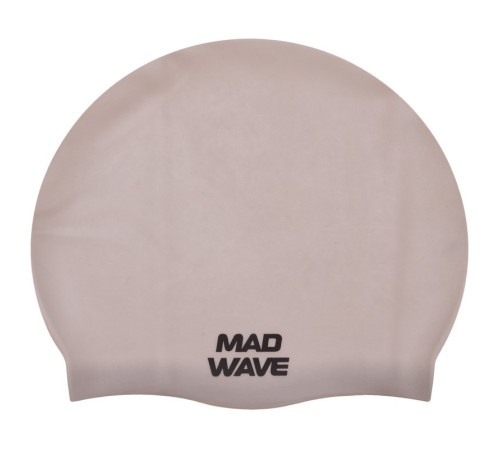 Шапочка для плавання силіконова збільшеного об'єму MadWave Intensive Big кольори в асортименті