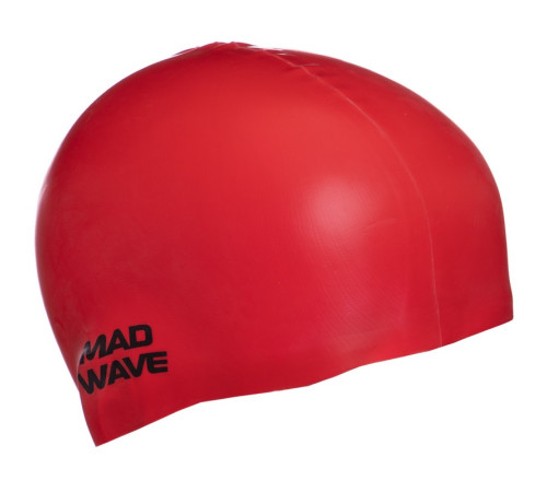 Шапочка для плавання силіконова збільшеного об'єму MadWave Intensive Big кольори в асортименті
