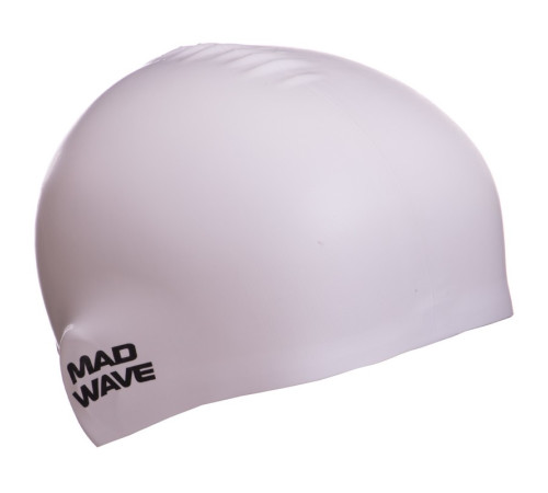 Шапочка для плавання силіконова збільшеного об'єму MadWave Intensive Big кольори в асортименті