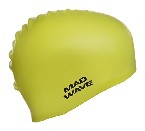 Шапочка для плавания силиконовая для взрослых MadWave Light BIG цвета в ассортименте