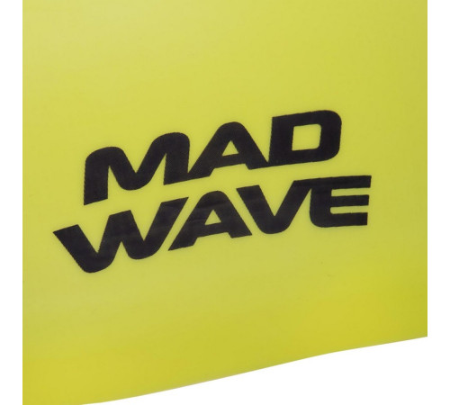 Шапочка для плавания силиконовая для взрослых MadWave Light BIG цвета в ассортименте