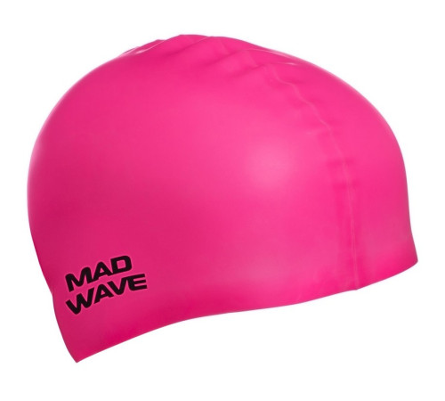 Шапочка для плавания силиконовая для взрослых MadWave Light BIG цвета в ассортименте