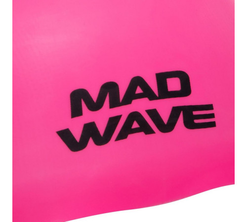 Шапочка для плавания силиконовая для взрослых MadWave Light BIG цвета в ассортименте