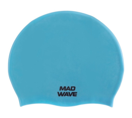 Шапочка для плавания силиконовая для взрослых MadWave Light BIG цвета в ассортименте