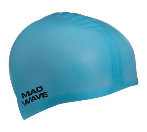 Шапочка для плавания силиконовая для взрослых MadWave Light BIG цвета в ассортименте