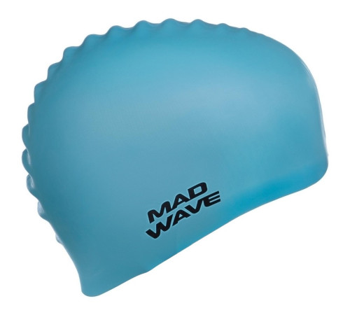Шапочка для плавания силиконовая для взрослых MadWave Light BIG цвета в ассортименте