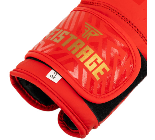 Рукавиці боксерські на липучці шкіряні FISTRAGE 10-14унцій кольори в асортименті