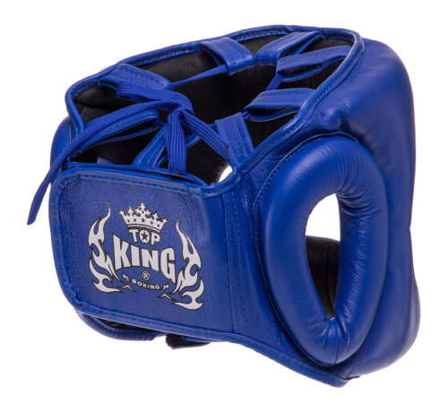 Шолом боксерський з бампером шкіряний TOP KING Pro Training S-XL кольори в асортименті