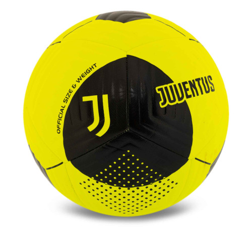 М'яч футбольний HYBRID BALLONSTAR JUVENTUS №5 PU жовтий-чорний