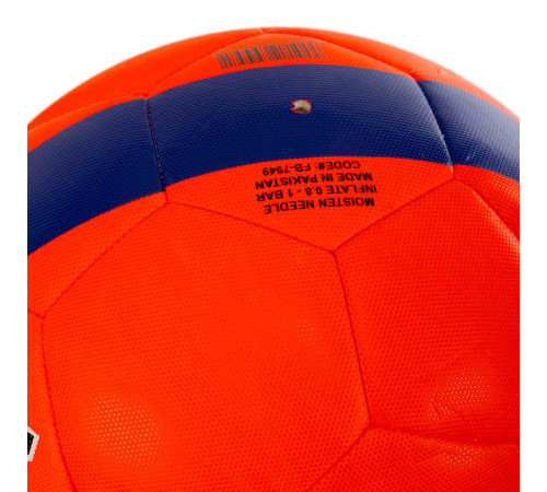 М'яч футбольний HYBRID BALLONSTAR BARCELONA №5 PU червоний-синій