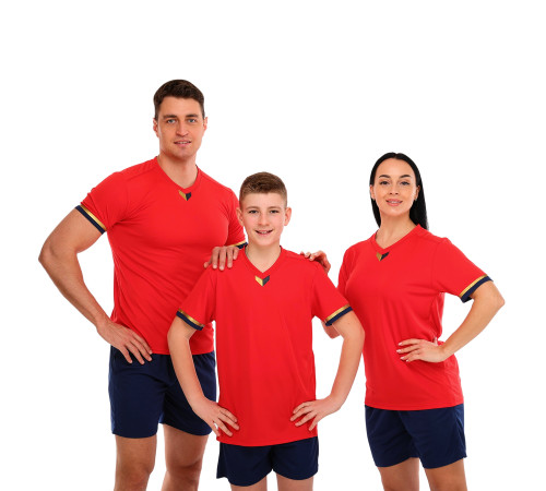 Форма футбольна комплект футболка та шорти LIDONG 3XS-3XL кольори в асортименті