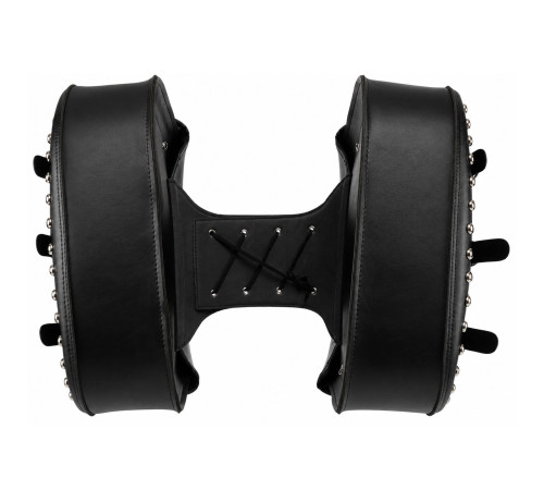 Кофри бічні для мотоцикла з екошкіри Chopper BUOTAI 2шт 56x32x18см чорний