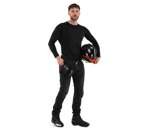 Мотосумка на стегно SUZUKI SP-Sport 3л 19х24x7см чорний
