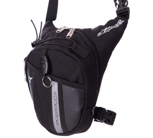 Мотосумка на стегно Alpinestar 3л 19х24х7см чорний