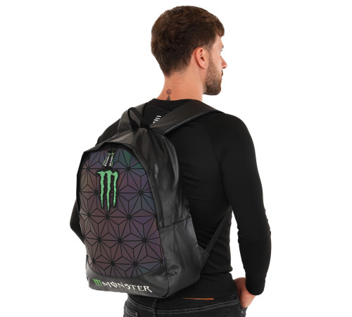 Моторюкзак MONSTER 3D 15л 44x29x12см чорний
