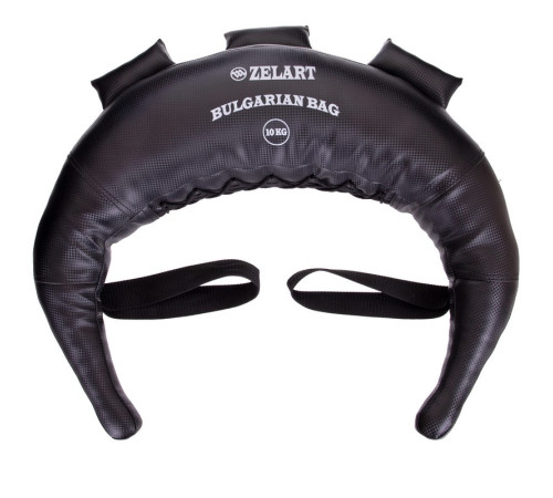 Мішок Болгарський тренувальний Zelart Bulgarian Bag 10кг чорний