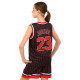 Форма баскетбольна дитяча NBA клуб Chicago Bulls 23 S-2XL чорний-червоний