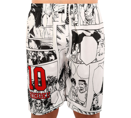Форма баскетбольная детская NBA клуб Shuhoku 10 S-2XL белый-красный