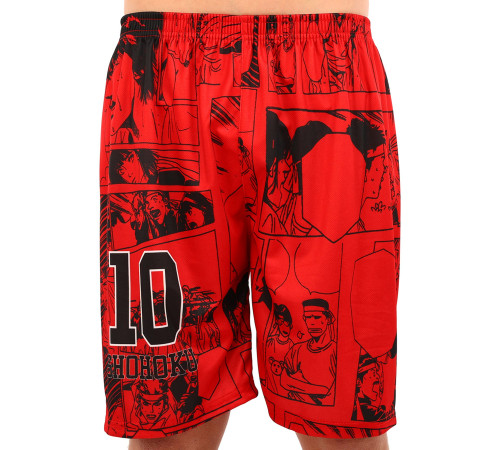Форма баскетбольная детская NBA клуб Shuhoku 10 S-2XL красный-черный