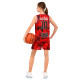 Форма баскетбольная детская NBA клуб Shuhoku 10 S-2XL красный-черный