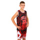 Форма баскетбольна дитяча NBA клуб Chicago Bulls 23 S-2XL чорний-червоний
