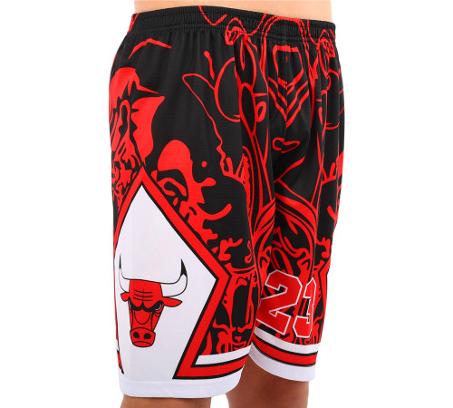 Форма баскетбольна дитяча NBA клуб Chicago Bulls 23 S-2XL чорний-червоний