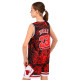 Форма баскетбольна дитяча NBA клуб Chicago Bulls 23 S-2XL чорний-червоний