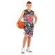 Форма баскетбольна дитяча NBA клуб Chicago Bulls 23 S-2XL чорний-білий