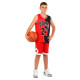 Форма баскетбольна дитяча NBA клуб Chicago Bulls 23 S-2XL червоний-чорний
