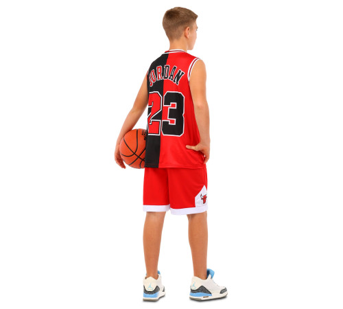 Форма баскетбольна дитяча NBA клуб Chicago Bulls 23 S-2XL червоний-чорний