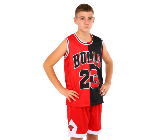 Форма баскетбольна дитяча NBA клуб Chicago Bulls 23 S-2XL червоний-чорний