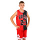 Форма баскетбольна дитяча NBA клуб Chicago Bulls 23 S-2XL червоний-чорний