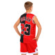Форма баскетбольна дитяча NBA клуб Chicago Bulls 23 S-2XL червоний-чорний