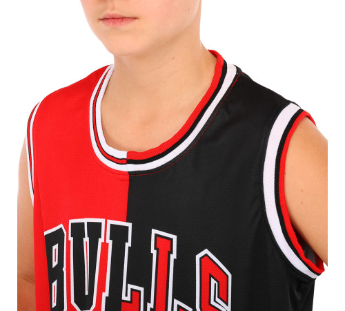 Форма баскетбольна дитяча NBA клуб Chicago Bulls 23 S-2XL червоний-чорний