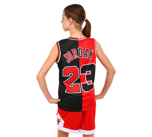 Форма баскетбольна дитяча NBA клуб Chicago Bulls 23 S-2XL червоний-чорний