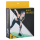 Еспандер трубчастий з ручками та лямками для ніг BODY SHAPER SP-Sport чорний