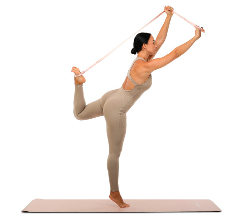 Ремень-стяжка для переноски коврика BLOOM YOGA STRAP цвета в ассортименте