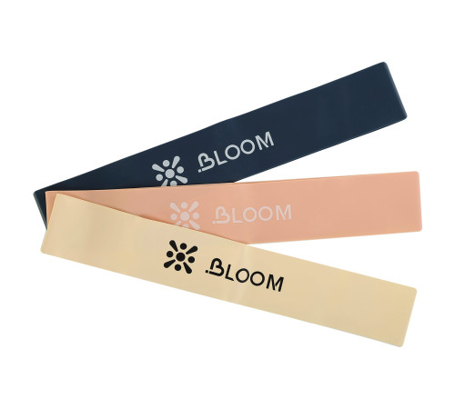 Резинка для вправ стрічка опору LOOP BAND BLOOM білий