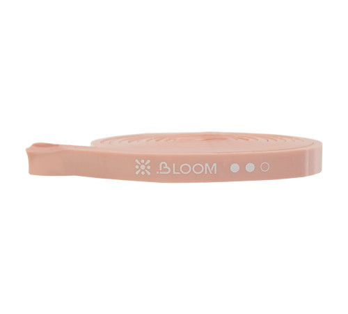 Резина петля для подтягиваний и тренировок лента силовая BLOOM SUPER BAND розовый