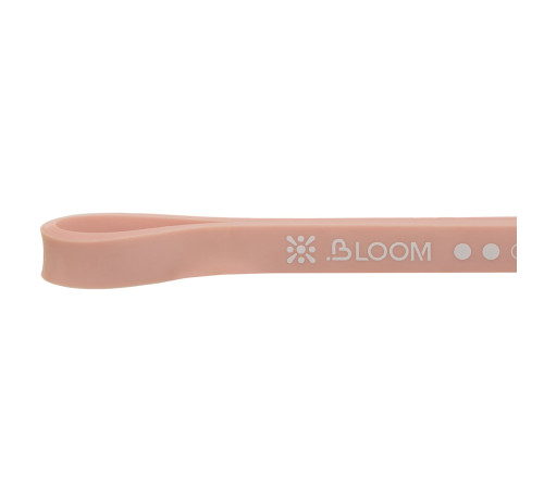 Резина петля для подтягиваний и тренировок лента силовая BLOOM SUPER BAND розовый