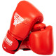 Рукавиці боксерські на липучці шкіряні FISTRAGE 10-14унцій кольори в асортименті