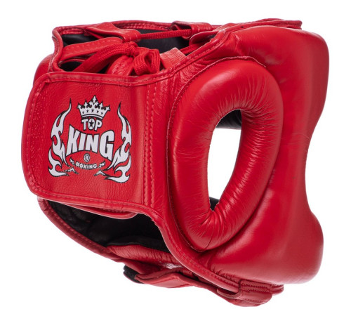 Шолом боксерський з бампером шкіряний TOP KING Pro Training S-XL кольори в асортименті