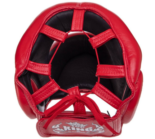 Шолом боксерський з бампером шкіряний TOP KING Pro Training S-XL кольори в асортименті