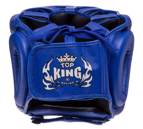 Шолом боксерський з бампером шкіряний TOP KING Pro Training S-XL кольори в асортименті