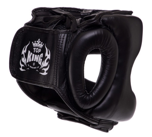 Шолом боксерський з бампером шкіряний TOP KING Pro Training S-XL кольори в асортименті