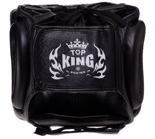 Шолом боксерський з бампером шкіряний TOP KING Pro Training S-XL кольори в асортименті